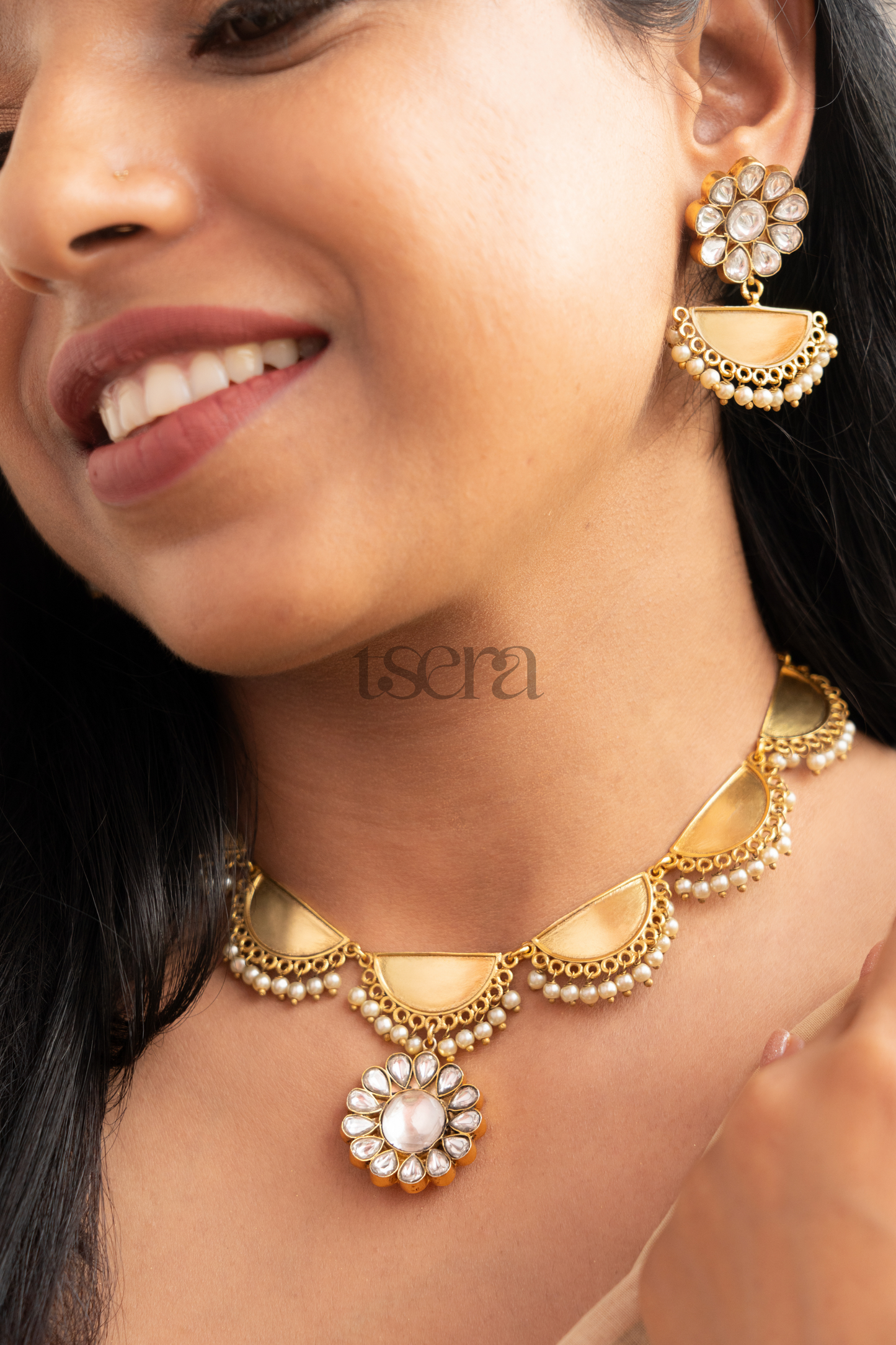 Revati Polki Necklace Set