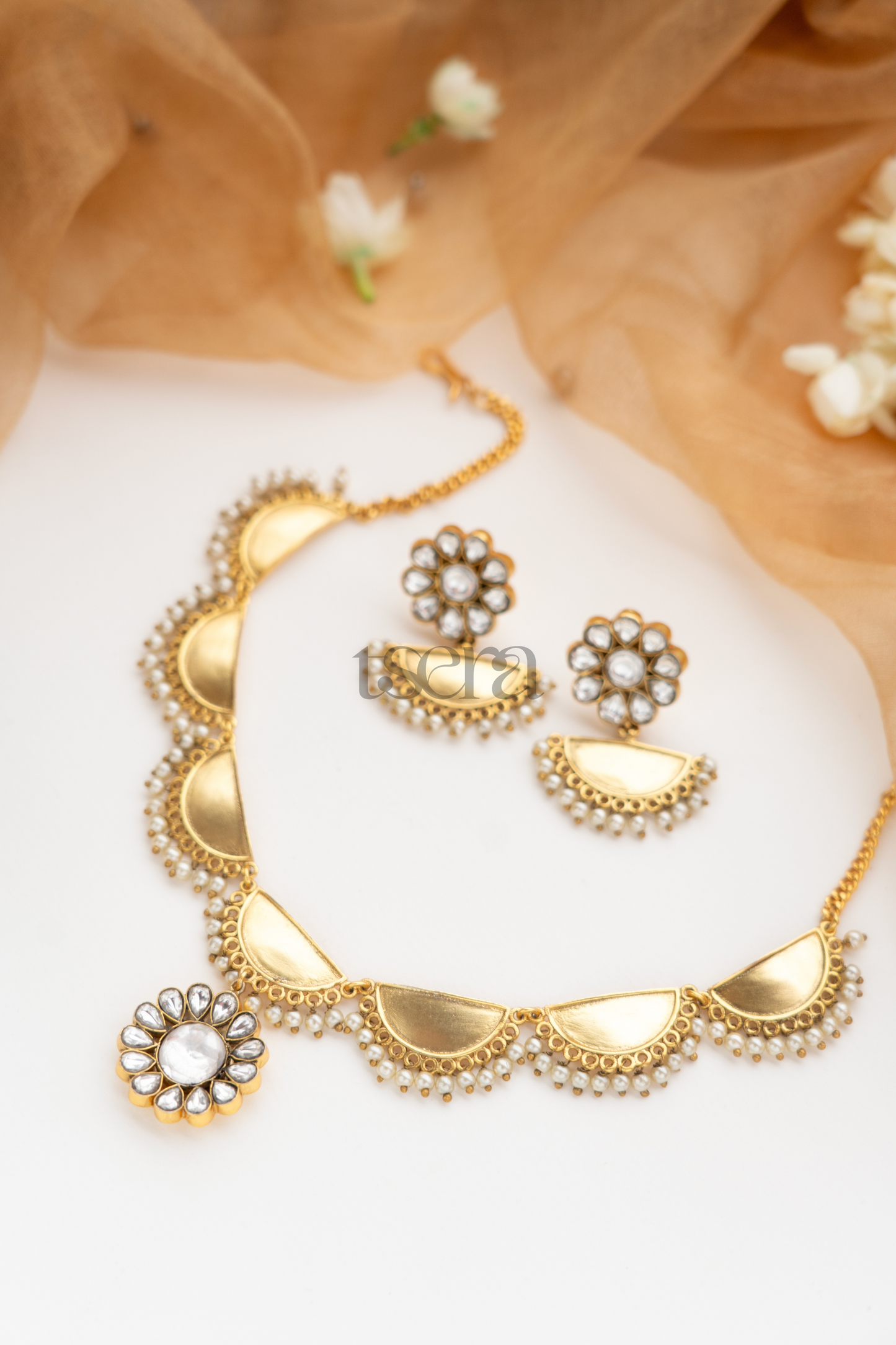 Revati Polki Necklace Set