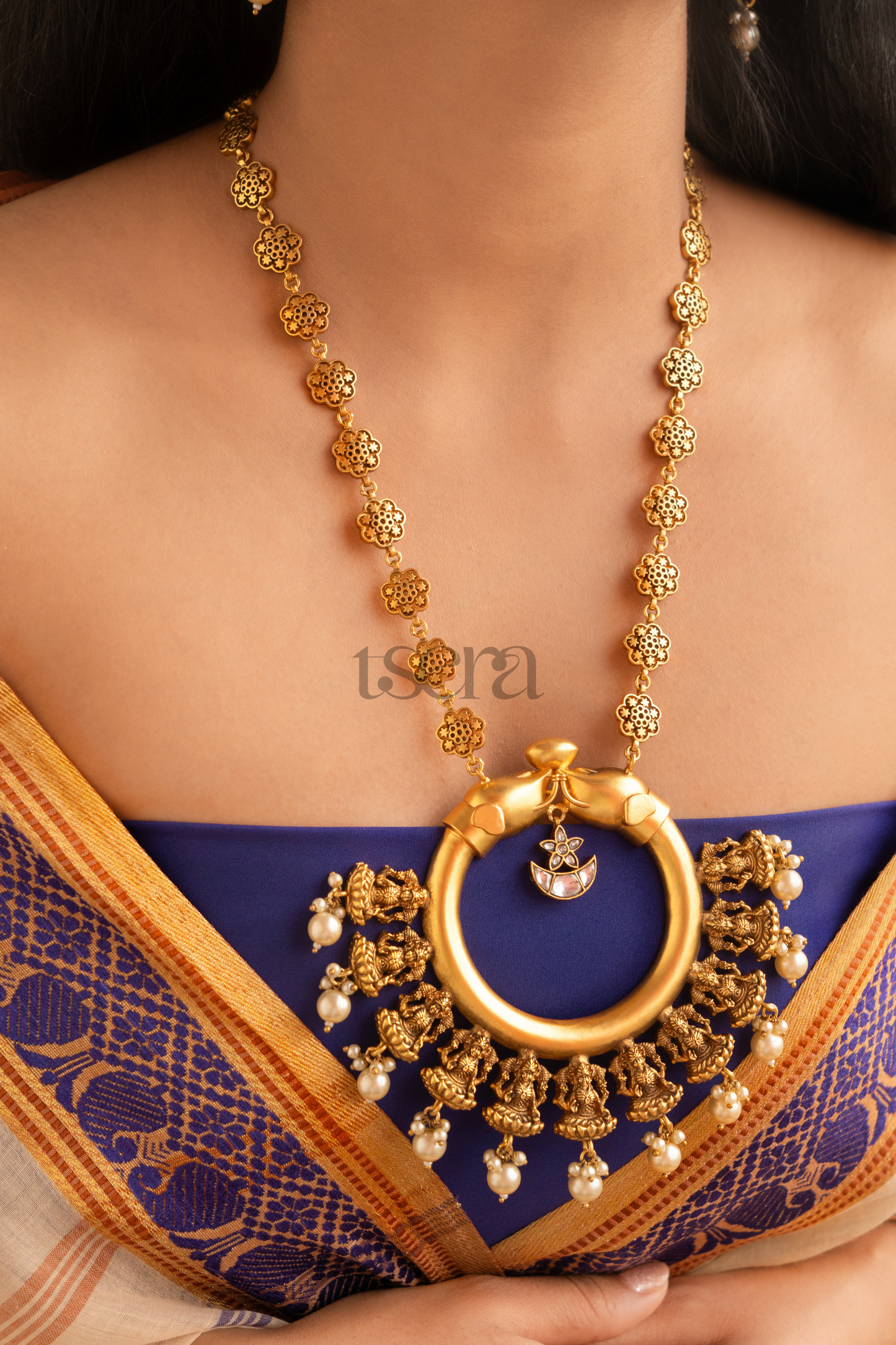 Apsara Temple Jewellery Necklace Set