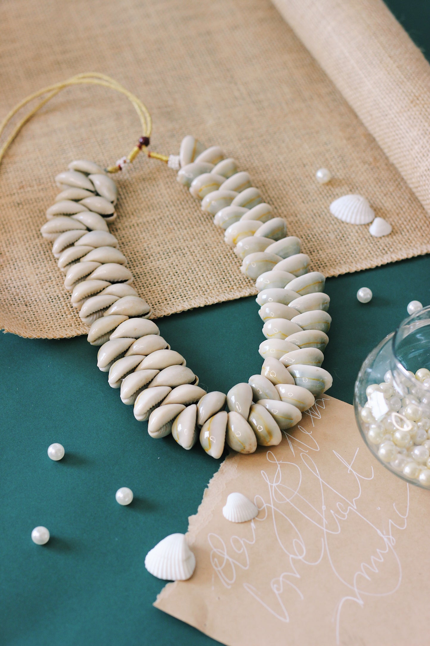 Double Layered Shell Necklace