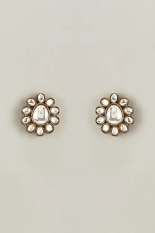 Ara Polki Stud Earrings