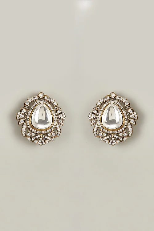 Seher Polki Stud Earrings